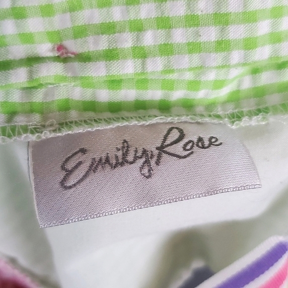 Vintage Rainbow Gingham Fish Dress - Picture 9 of 10